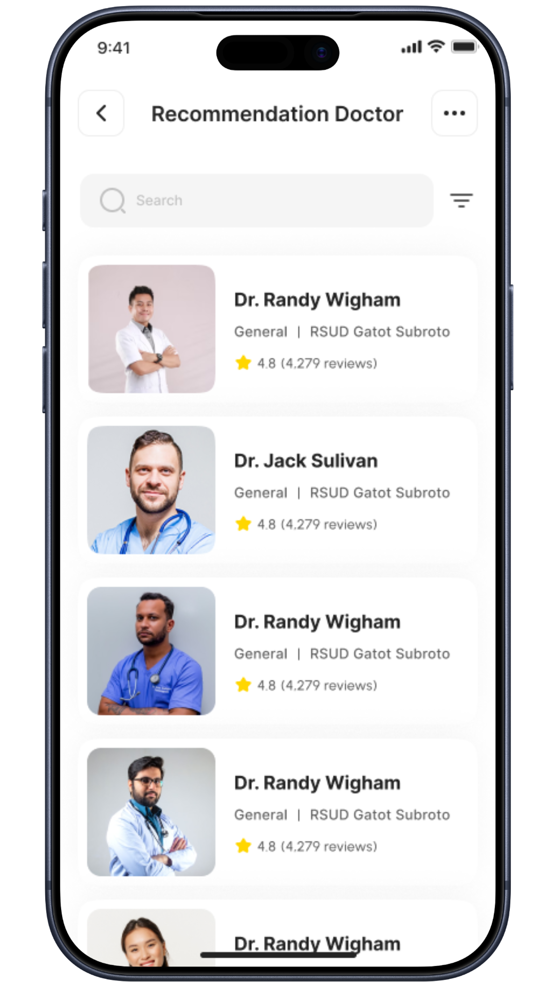 Doctor App - لقطة شاشة 5